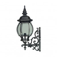 Lighting Inspiration-Flinders Large Exterior Wall Bracket / Antique Bronze & Antique Black